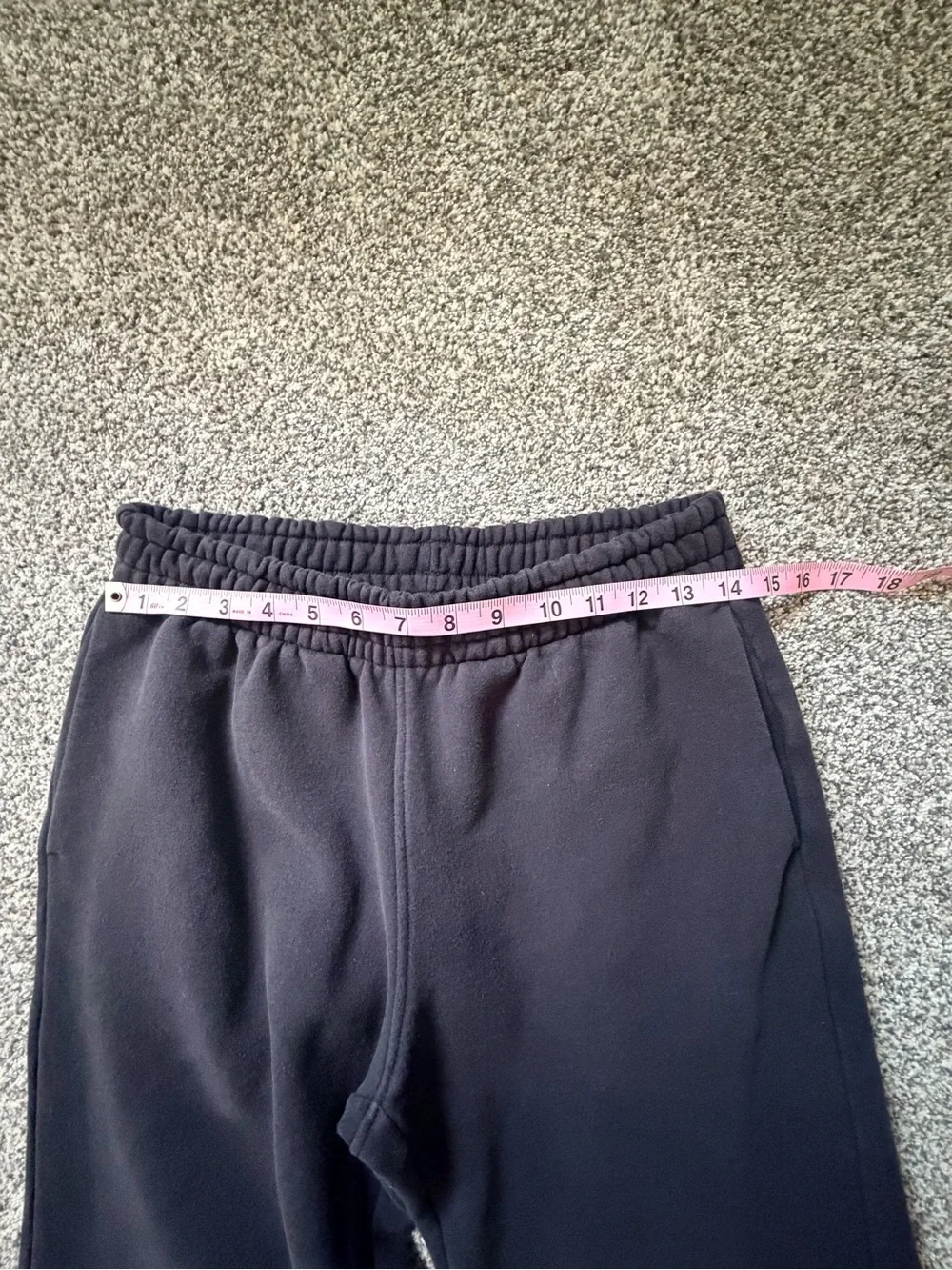 Athleta Black Kids Wide-Leg Sweatpants with Elastic Waist Size XXL/16